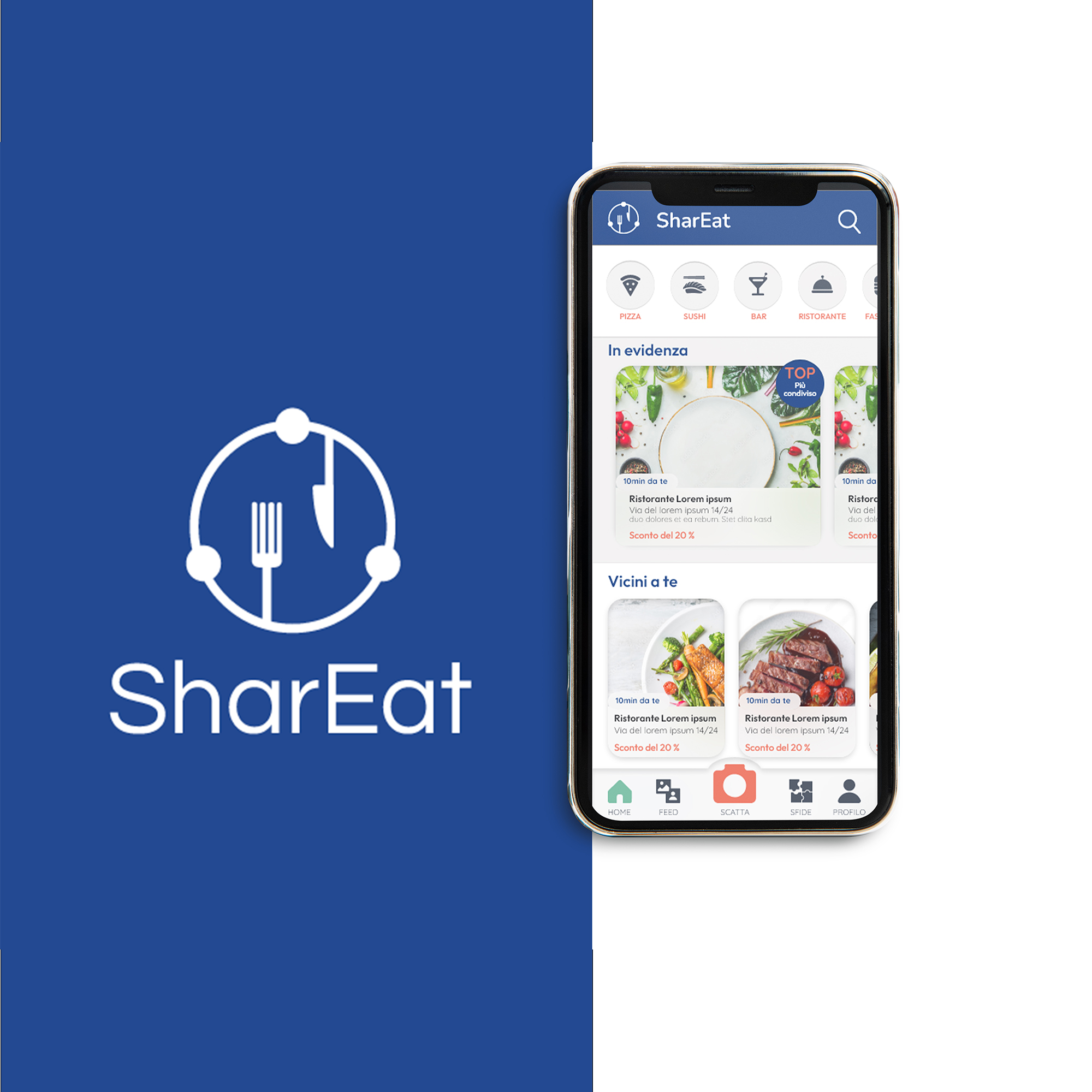 Prototipo APP: SharEat