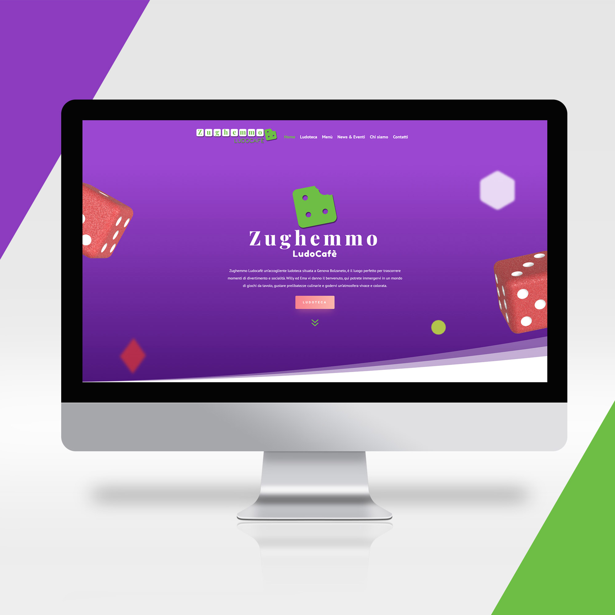 Web Design: Sito Zughemmo Ludocafè